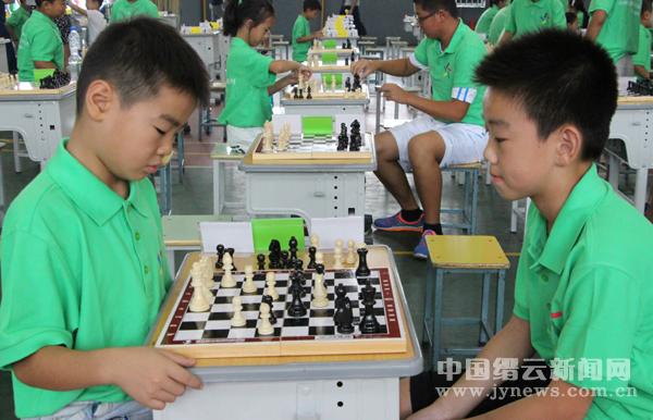 全国青少年国际象棋夏令营走进缙云