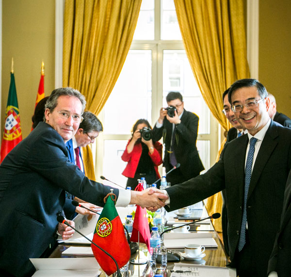 周强率中国法院代表团访问葡萄牙