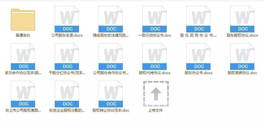 公司章程模板（480套学员股权方案大全+280套最新