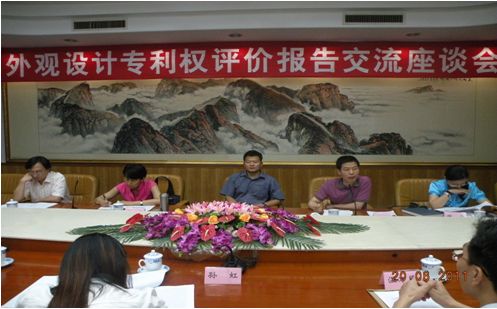 唐毅副局长出席外观设计专利权评价报告
